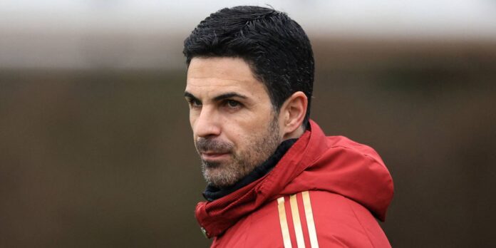 Mikel Arteta Arsenal Training Pen Drill