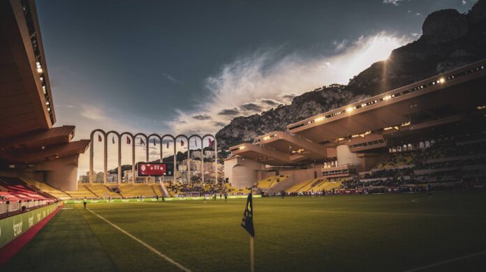 Monaco Vs Marseille Football Match Stade Louis Ii