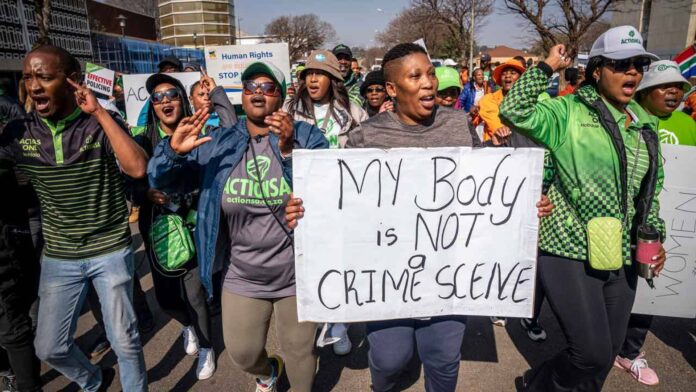 Nigerian Citizens South Africa Protest
