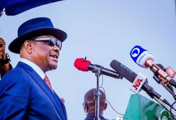 Nyesom Wike Speaking At Political Gathering