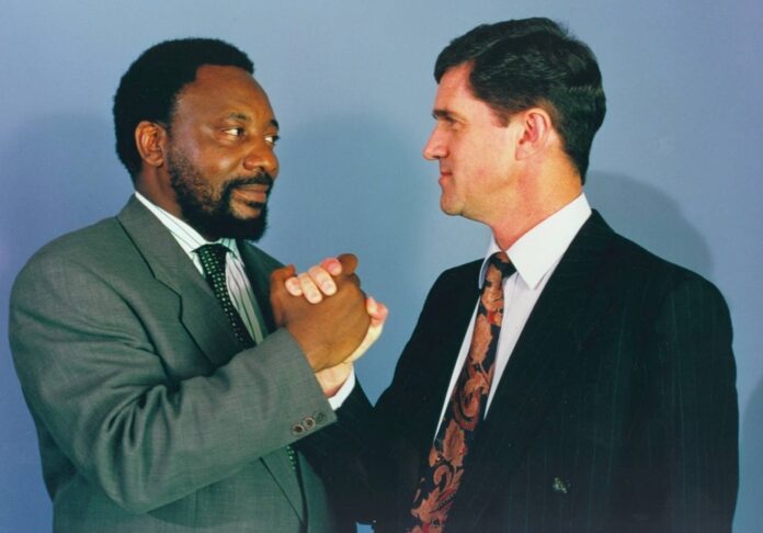 Roelf Meyer Cyril Ramaphosa South Africa Ambassador