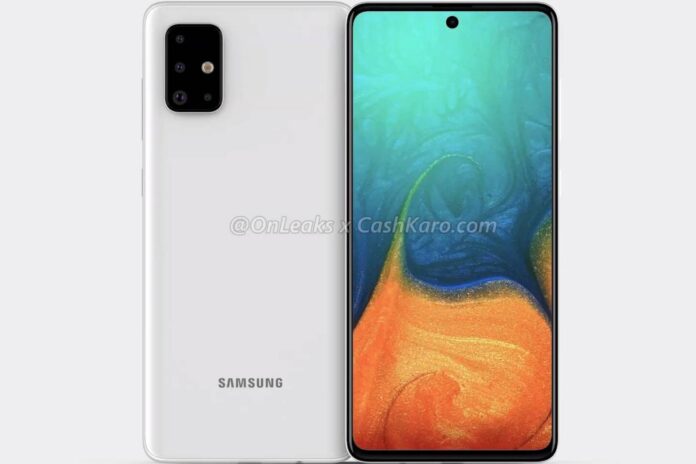 Samsung Galaxy A27 Cad Renders Hole Punch Display