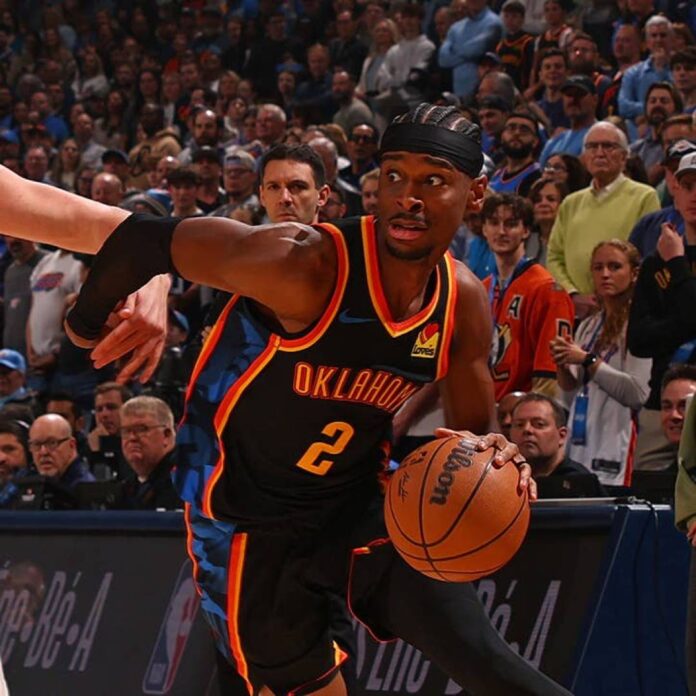 Shai Gilgeous Alexander Oklahoma City Thunder Playoff Game