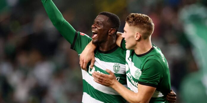 Sporting Players Diomande Daniel Braganca Vagiannidis