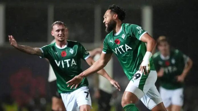 Stockport County Vs Port Vale Edgeley Park
