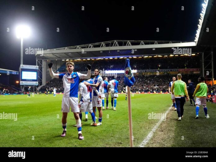 Todd Cantwell Celebrating Blackburn Rovers Goal