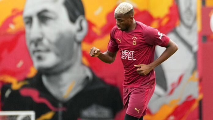 Victor Osimhen Training With Galatasaray