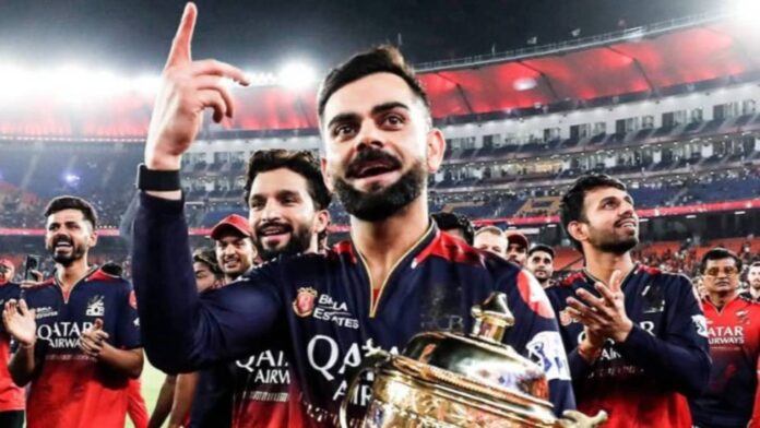 Virat Kohli Strapped Leg Rcb Ipl 2026