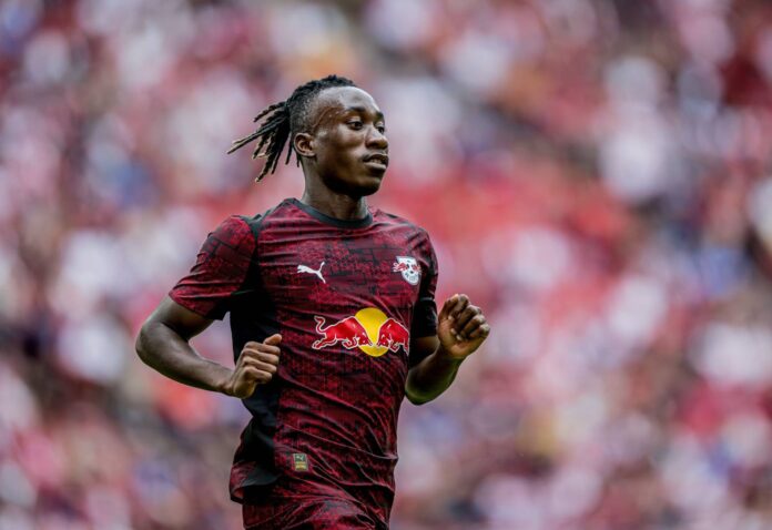 Yan Diomande Rb Leipzig Celebration