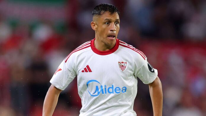 Alexis Sánchez Sevilla Goal Celebration