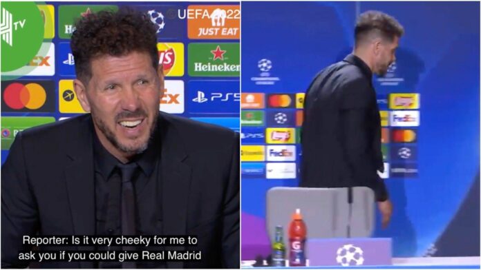 Diego Simeone Atletico Madrid Press Conference