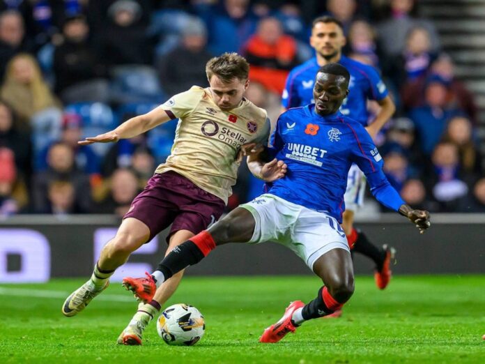 Hearts Vs Rangers Tynecastle Park