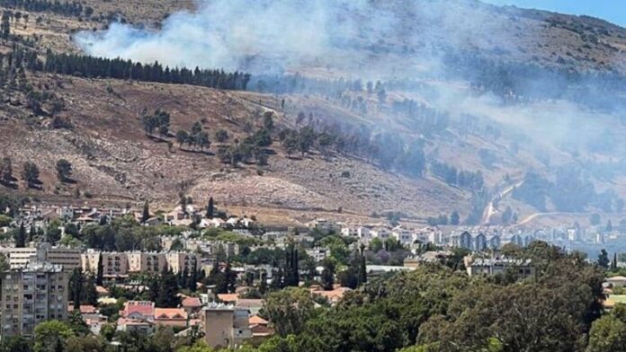 Hezbollah Fighters Southern Lebanon Yellow Line