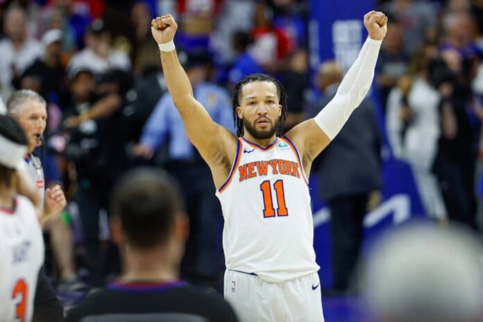 Jalen Brunson Knicks Vs Sixers Game 2