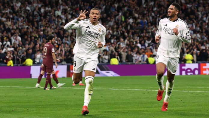 Kylian Mbappé Real Madrid Champions League Top Scorer