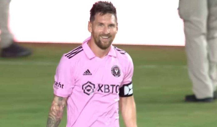 Lionel Messi Inter Miami Free Kick