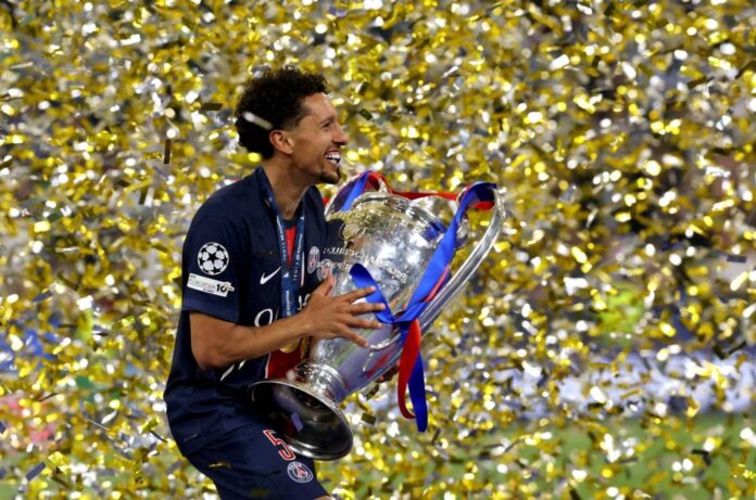 Marquinhos Psg Captain Thinking Departure