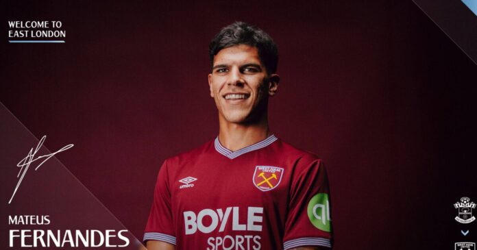 Mateus Fernandes West Ham Football