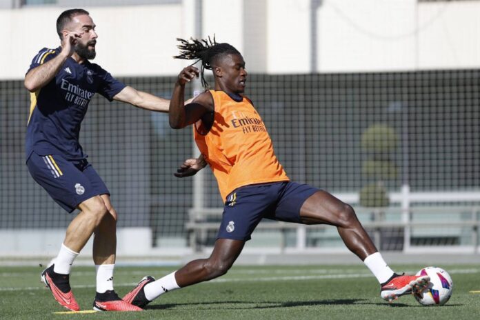 Real Madrid Squad Training Valdebebas