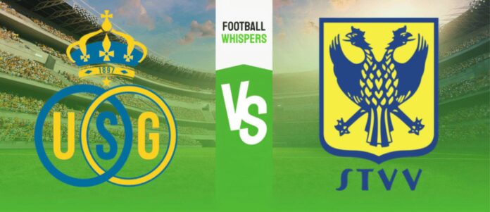 Sint Truiden Vs Union Saint Gilloise Football Match