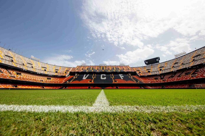 Valencia Cf Mestalla Stadium 1500th Match