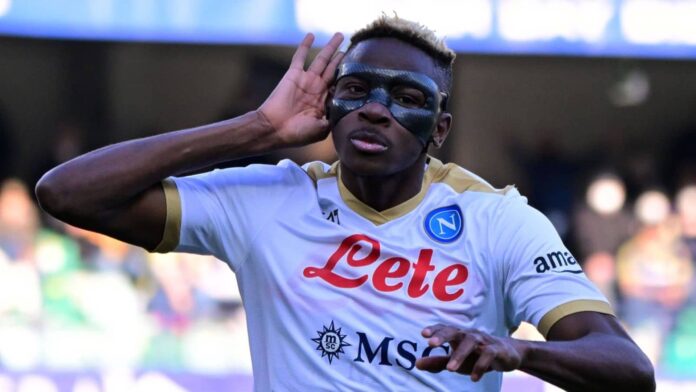 Victor Osimhen Napoli Celebration